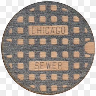 Magnet Chicago Sewer - Black Clipart