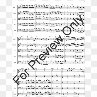 135 Thumbnail Overture To Lucio Silla 1st Movement, - Solitary Wish Cello Sheet Music Clipart