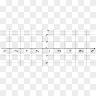 Graph Paper With Radians - Scale Break Coordinate Plane Clipart