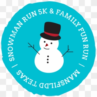 Snowman Run 5k And Family Fun Run - Snowman Clipart