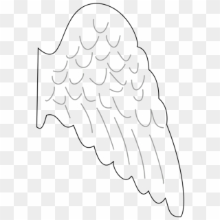 The Wings Of An Angel - Printable Angel Wing Template Clipart