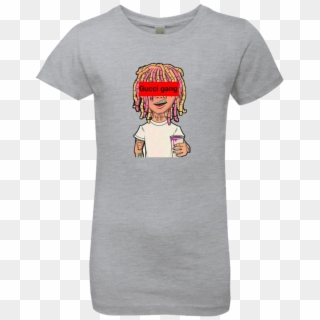Lil Pump Gucci Gang Girls' Princess T Shirt T Shirts - Shirt Clipart