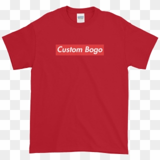 Custom Box Logo T-shirt - T-shirt Clipart
