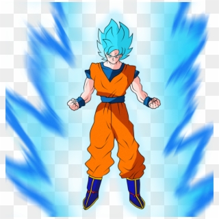 Goku Super Saiyan Blue By Rmehedi - Goku Ssj Blue Png Clipart