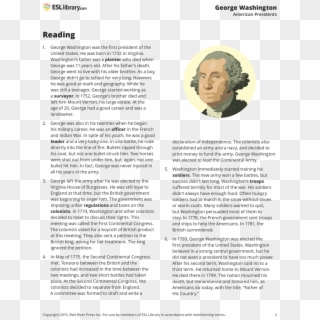 George Washington American Presidents Reading - "seeking An American Art Of The Dance" Clipart