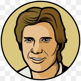 Han Solo - Quarterback - Draw Han Solo Easy Step Clipart
