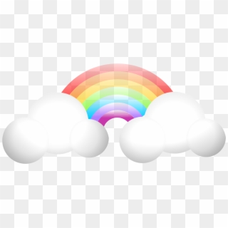 This Free Icons Png Design Of Cloud & Rainbow Clipart