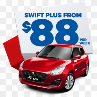 Swift Plus - City Car Clipart