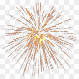 Fireworks Victory Day Clip - Transparent Fireworks Png Gold