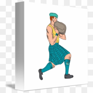 606 X 650 6 - Highland Games Drawing Clipart
