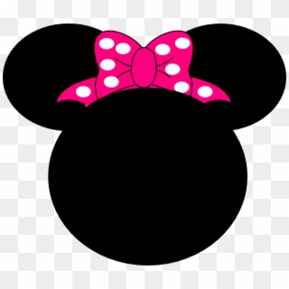 600 X 514 8 - Minnie Mouse Black And Red Clipart