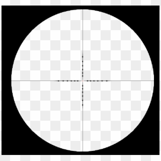 Black And White Stock Crosshair Png For Free Download - White Circles Clipart