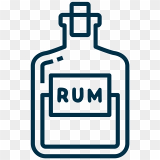 Rum-01 - Bottle Clipart