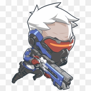 The Most Awesome Images On The Internet - Overwatch Soldier 76 Cute Spray Clipart