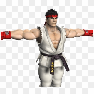 Ryu Png - Ryu Smash Bros Model Clipart