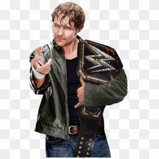 Dean Ambrose Leather With Belt - Wwe Dean Clipart
