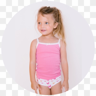 Girls Love Feathers - Toddler Girls Underwear Clipart