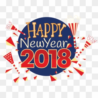 Free Png Download Happy New Year 2018 Png Images Background - Poster Clipart