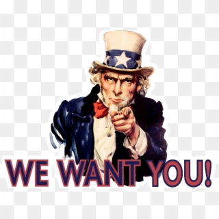 Png Uncle Sam Wants You Pluspng - We Want You Guy Clipart