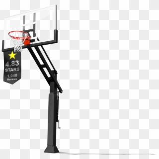 Heavy-duty Basketball Goals For 35 Years - Standard Height Of Basketball Ring Clipart