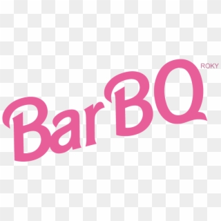 Barbq And Barbie Png Logo - Barbie Logo Parody Clipart