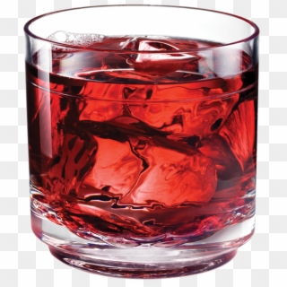 Drinique Elite Rocks Glass 10 Ounce With Cranberry - Old Fashioned Glass Clipart