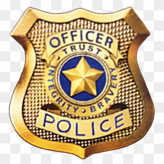 983 X 1024 15 - Cartoon Police Badge Clipart