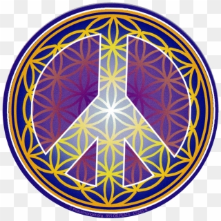 Flower Of Life Peace Symbol Clipart