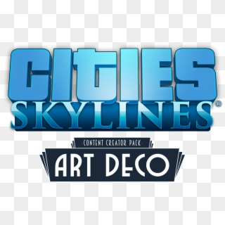 Image Unavailable - Cities Skylines Art Deco Logo Png Clipart