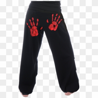 Pant, Long With Bloody Hands ☆ - Pocket Clipart