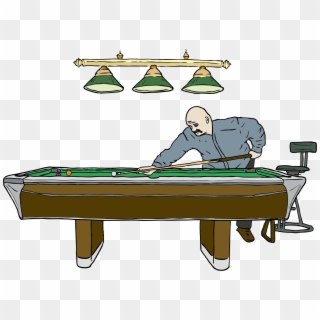 This Free Icons Png Design Of Pool Table With Player Clipart