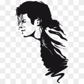 Michael Jackson Clipart Black And White - Michael Jackson Black Art - Png Download