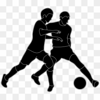 Footballer Clipart Transparent - Person Playing Football Png