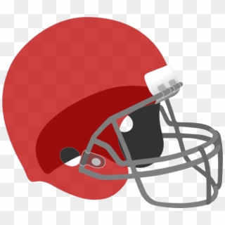 Football Helmet Clip Art At Clker - Red Football Helmet Clipart - Png Download