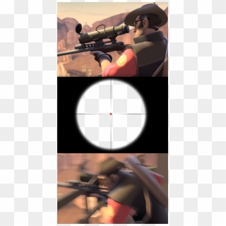 Uncle Dane's Spooked Sniper Template - Think His Mate Saw Me Memes Clipart