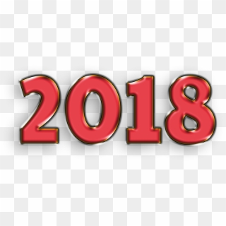 Happy New Year Box Office With 2018 Hd 4k 3d Png Images - Happy New Year 2018 Png Clipart