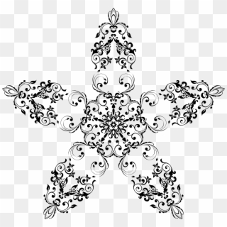 Silver Snowflake Png - Free Silver Snowflake Clipart