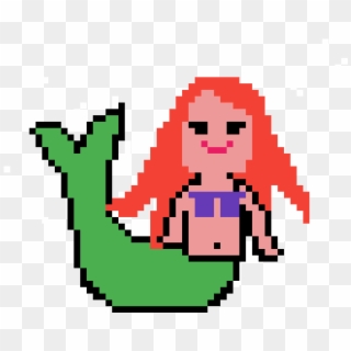 Aerial "the Little Mermaid" - Reapertale Chara Sprite Clipart