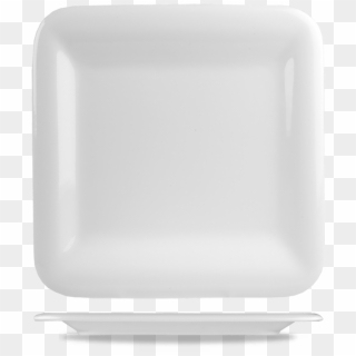 White Square Plate Png - Square Plate Png Clipart