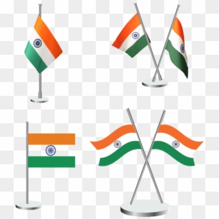 Indian Flag Vector Design - Indian Flag Png Clipart