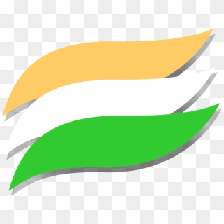 Indian Flag Colors Png - Tri Color Png Clipart