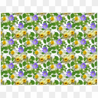 Spring Flower Pattern Png Clipart