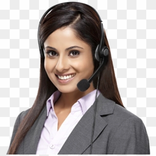 Call Center Girl Png - Indian Call Centre Girl Clipart
