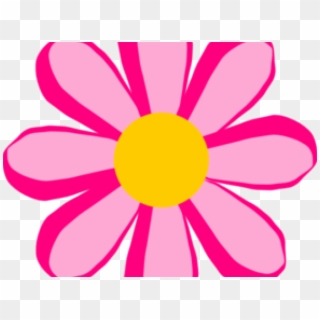 Pink Flower Clipart Cool Flower - Flor Con 8 Petalos - Png Download