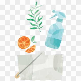 Products Falling Into Bucket - Clementine Clipart