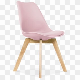 Eames Inspired Candy Floss Pink Dining Chairs With - Pastel Chair Png Clipart
