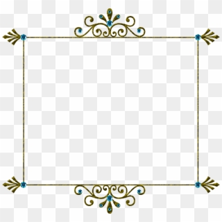 Fancy Borders Png - Vector Black And White Frame Png Clipart