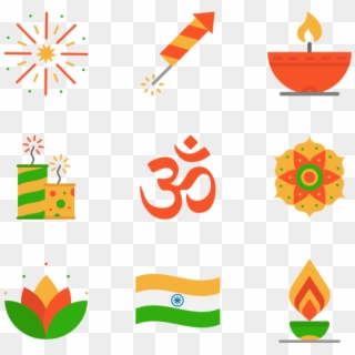Diwali Elements - Hinduism Clipart