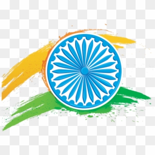 India Flag Clipart Transparent - Indian Flag Splash Png