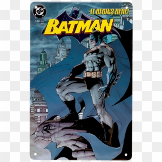 Embossed Tin Plate - Batman 608 2nd Print Clipart